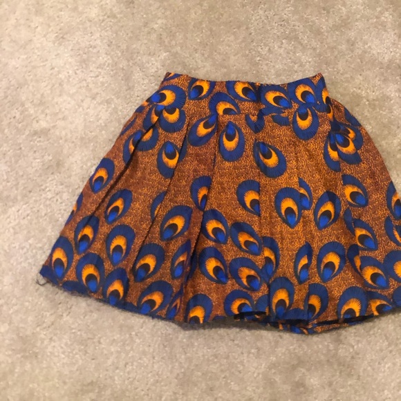 Authentic African print skirt - Picture 2 of 4